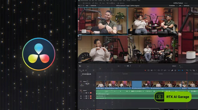 GeForce RTX 50, toujours au top : DaVinci Resolve 20 Studio boosté !