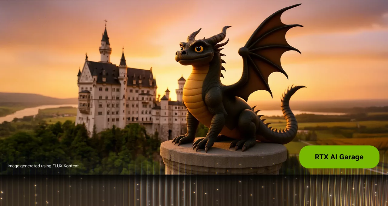 NVIDIA RTX AI accélère FLUX.1 Kontext – Disponible au téléchargement