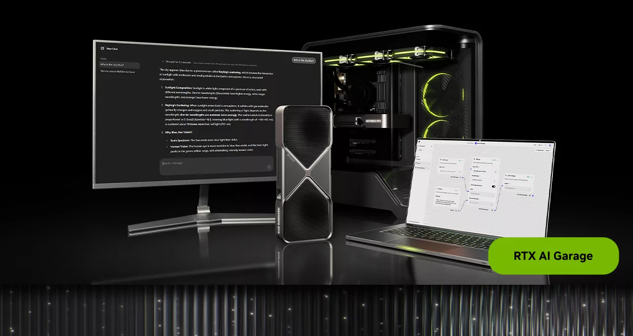 Les nouveaux modèles ouverts d'OpenAI accélérés localement sur les GPU NVIDIA GeForce RTX et RTX PRO.